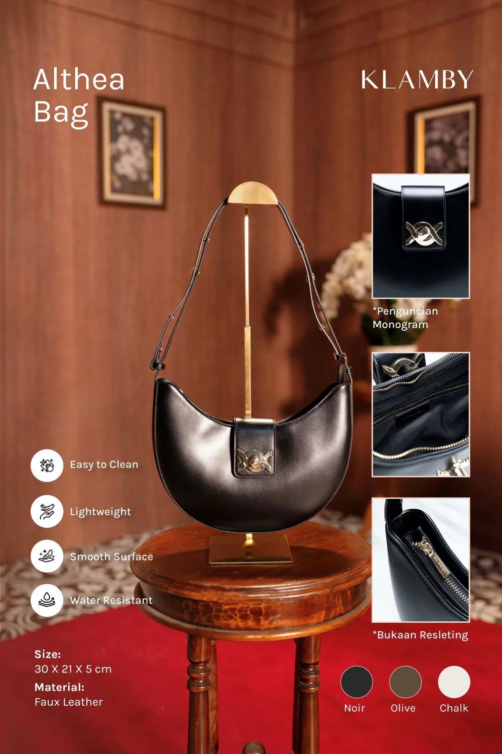 Althea Bag Noir - Image 10