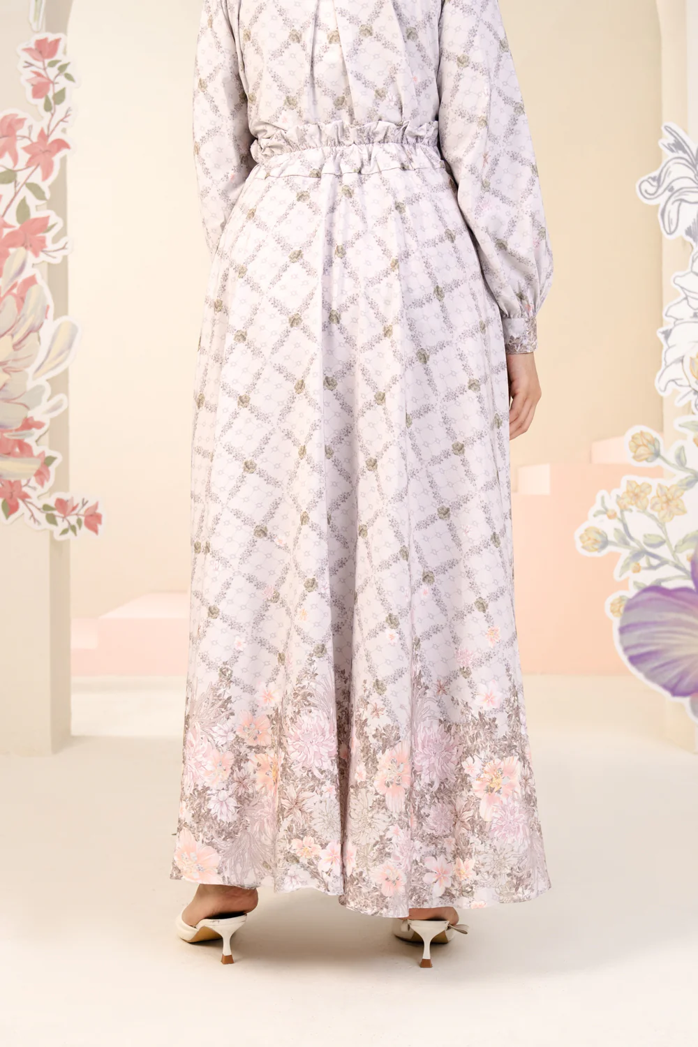 Ariana Skirt Moon Silver - Image 3