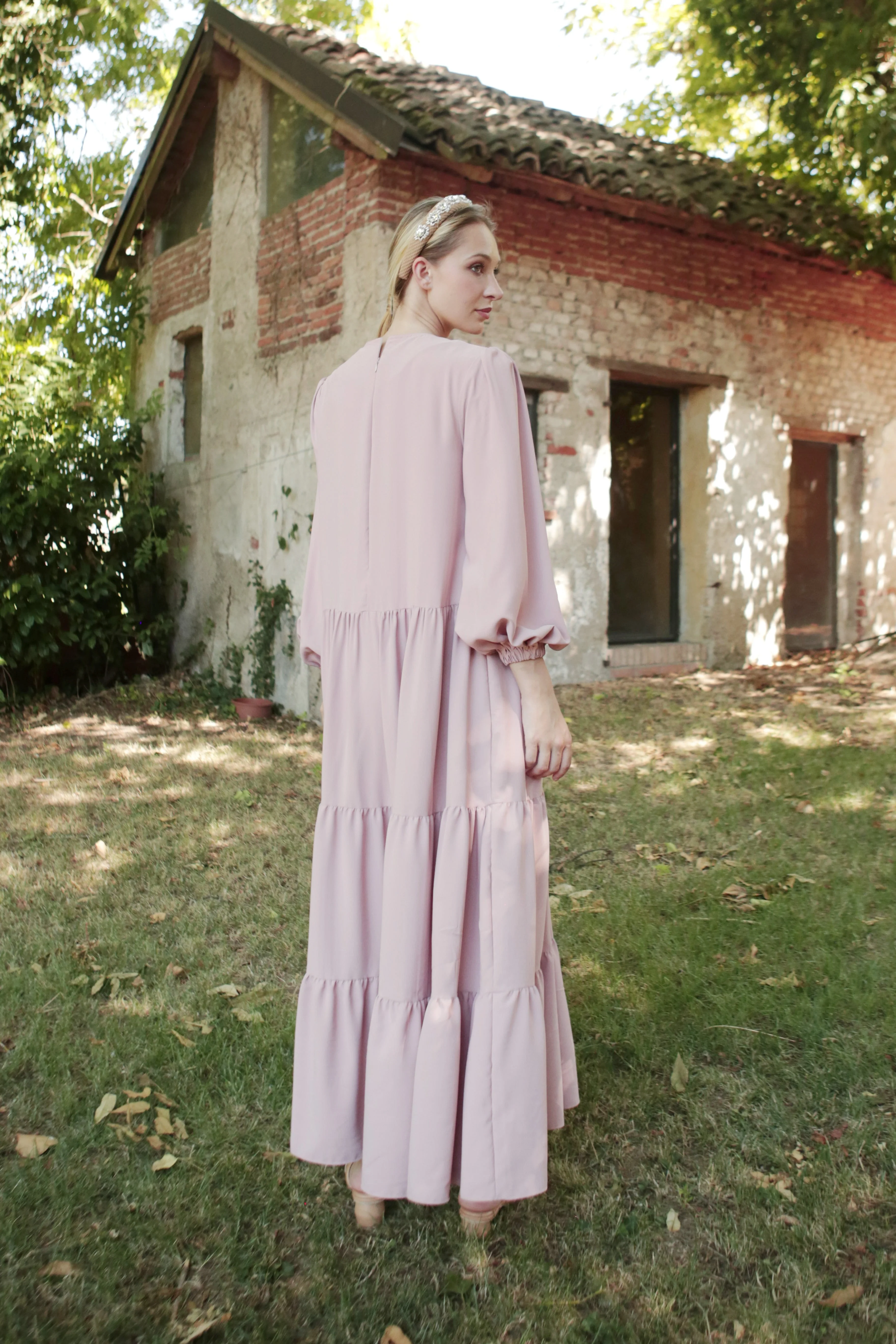 Ayana Dress (Minor) Dusty Pink - Image 4