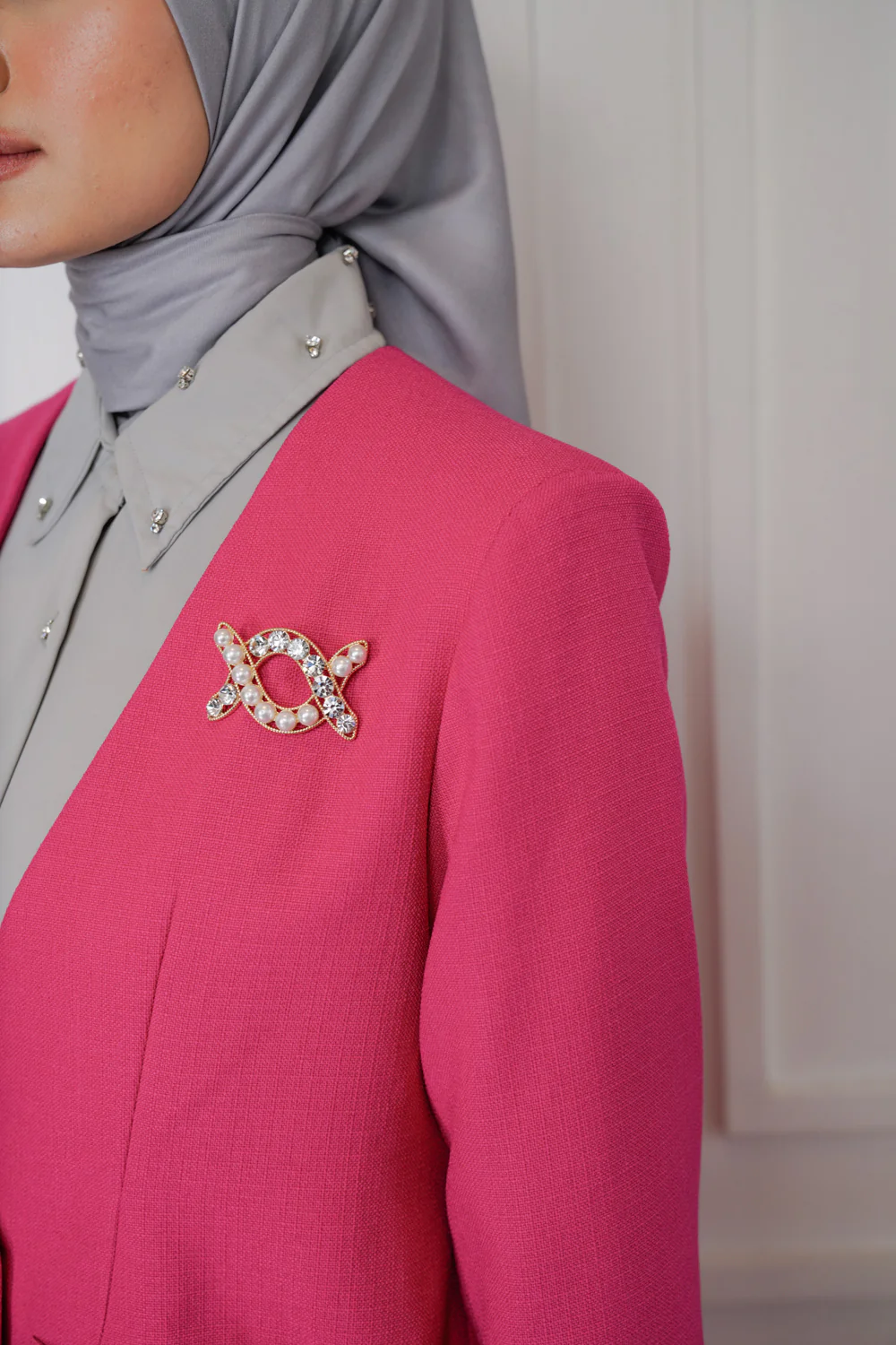 Brighton Blazer Magenta - Image 5