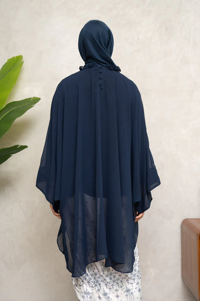 Hanna Tunic Set (Minor) Midnight Blue - Image 4