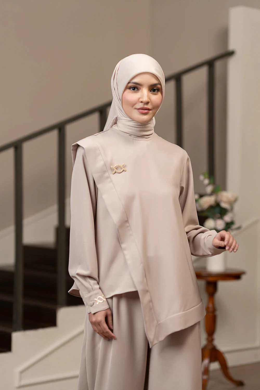 Crestella Blouse (Minor) Butter Cream - Image 6