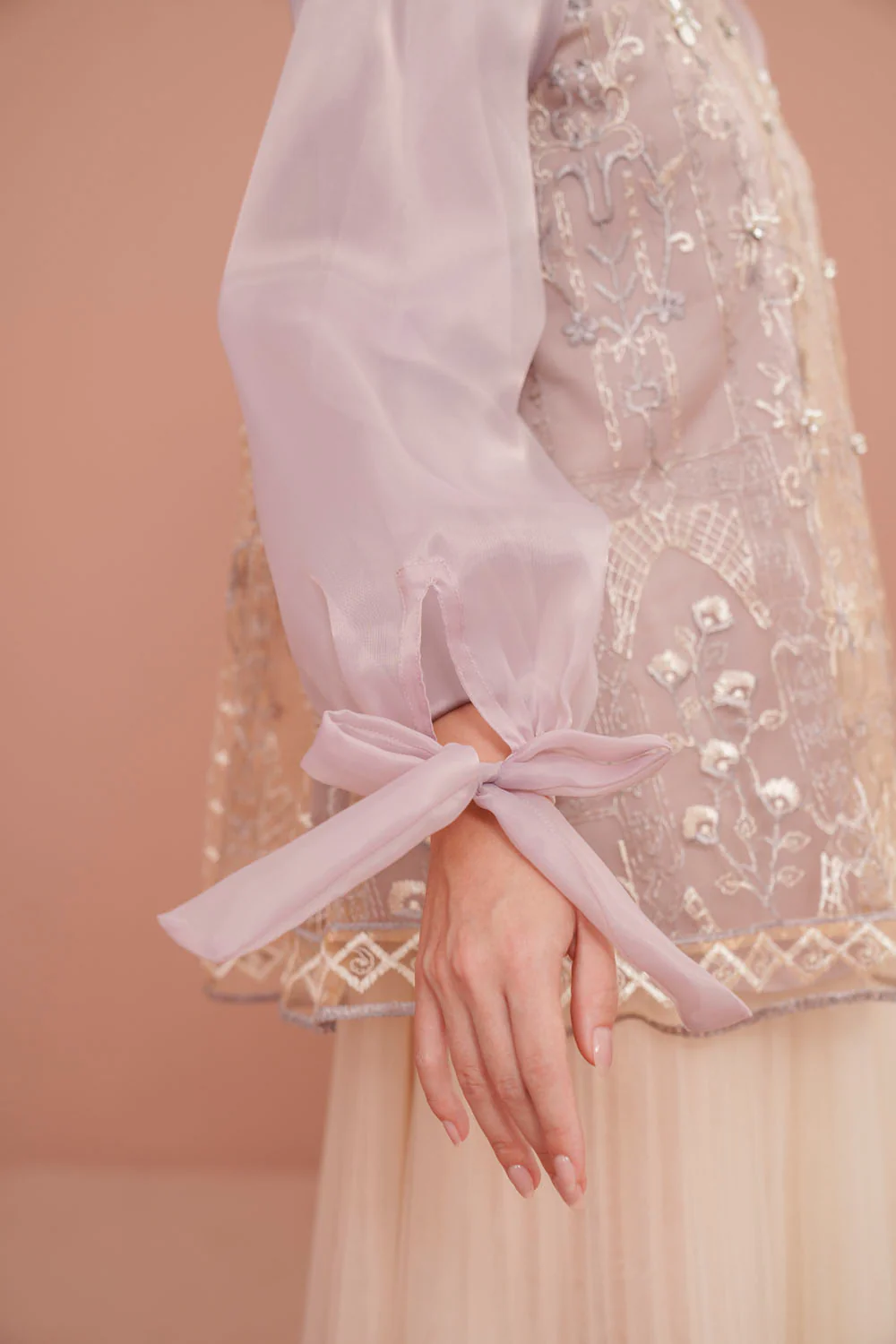 Lea Blouse Set (Minor) Lavender - Image 3