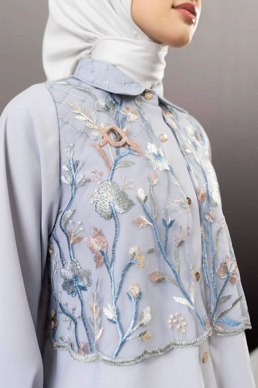 Novely Shirt (Minor) Cloud Gray - Image 4