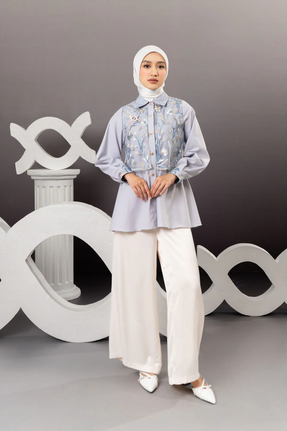 Novely Shirt (Minor) Cloud Gray - Image 9