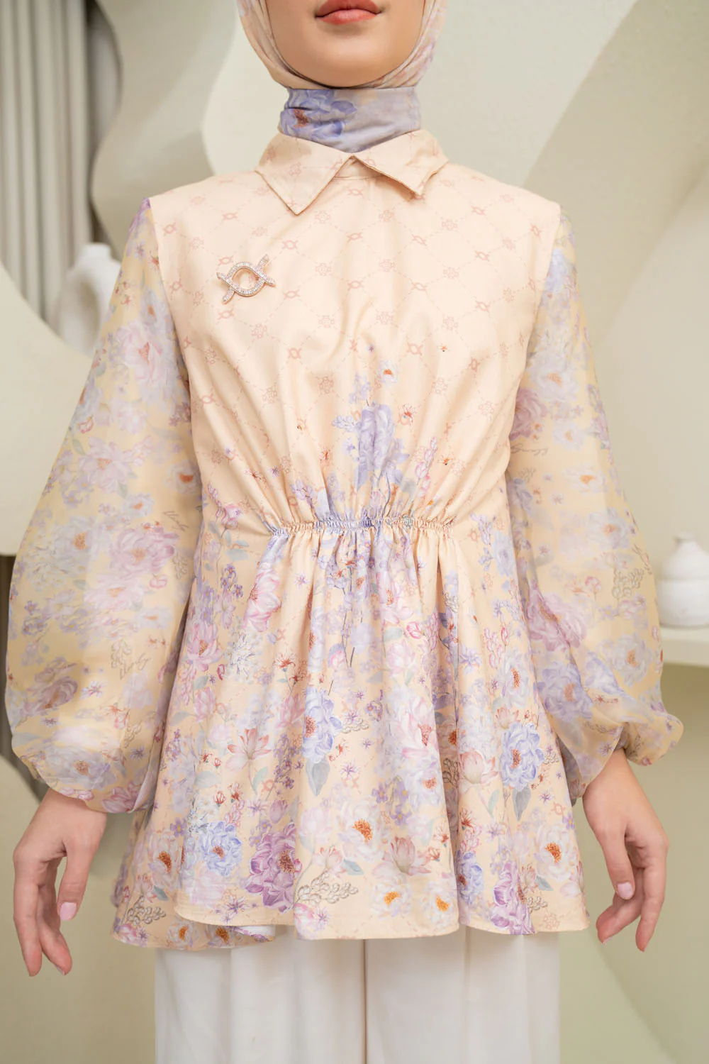 Sikka Blouse (Minor) Honey Suckle - Image 3