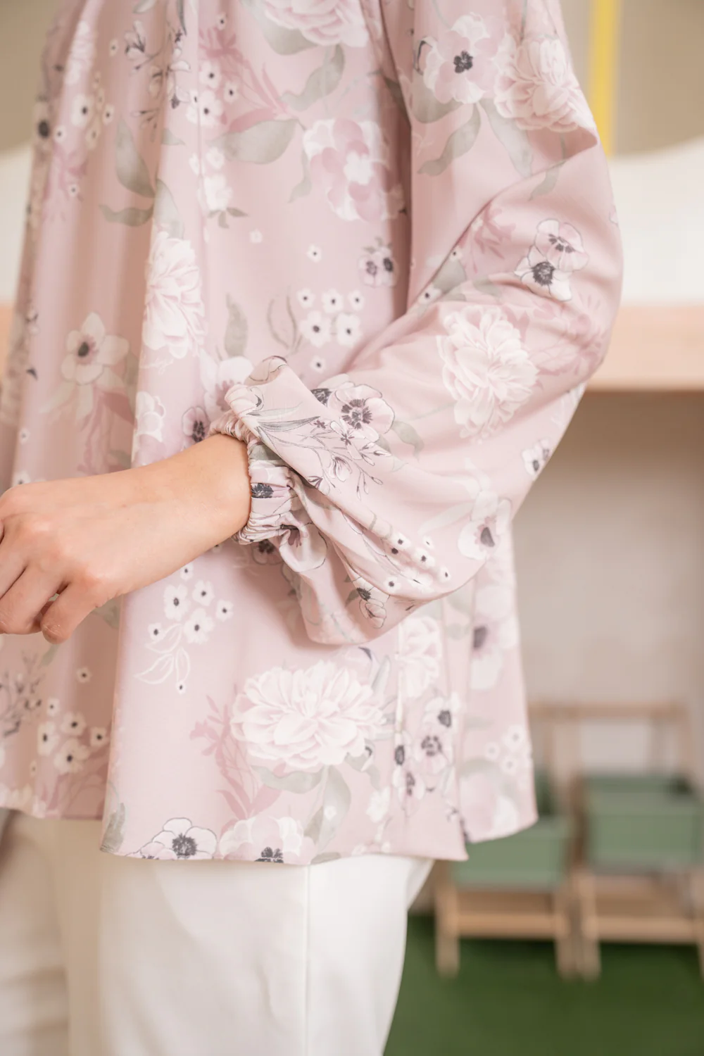 Zinnia Blouse (Minor) Dusty Purple - Image 3