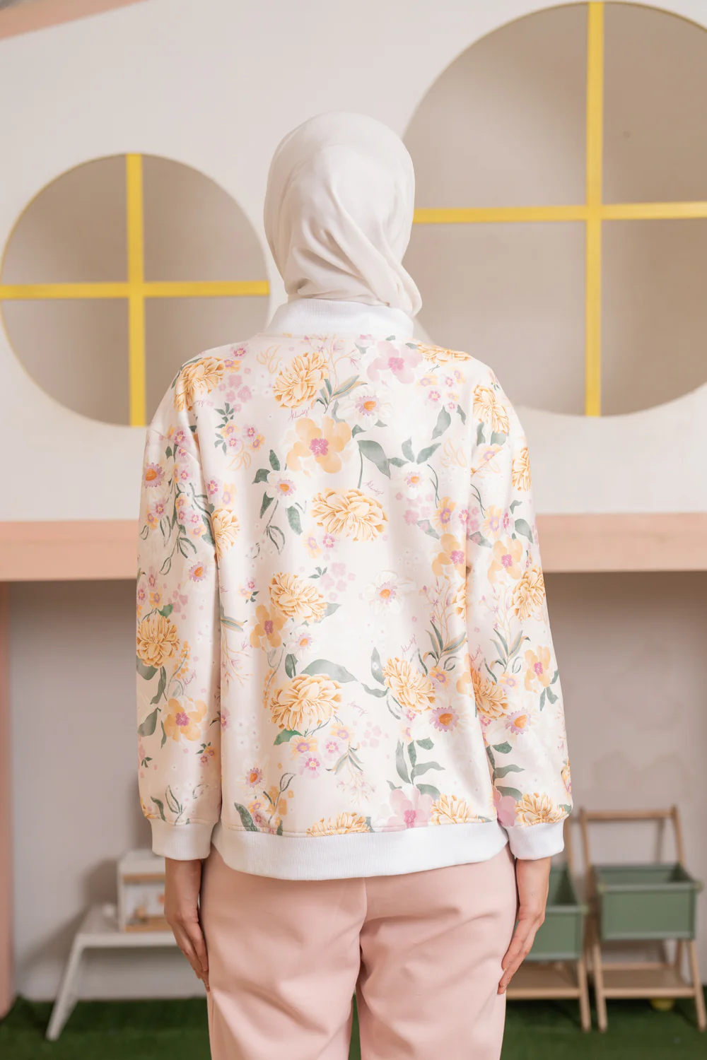 Zinnia Jacket (Minor) Ivory - Image 4