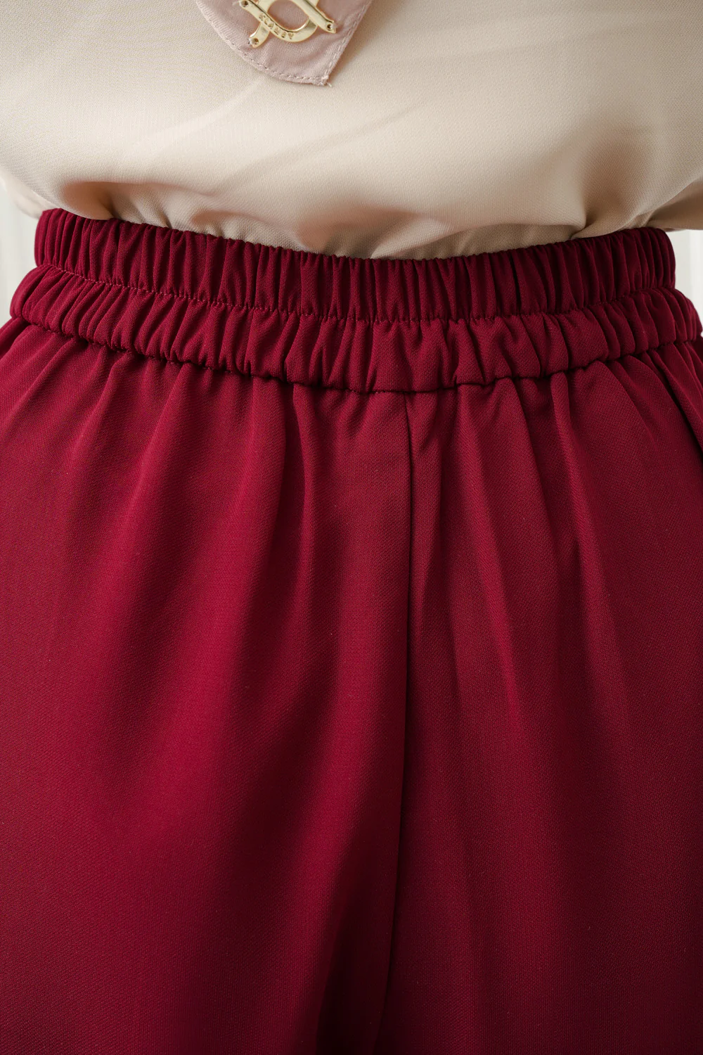 Mary Pants Burgundy - Image 4