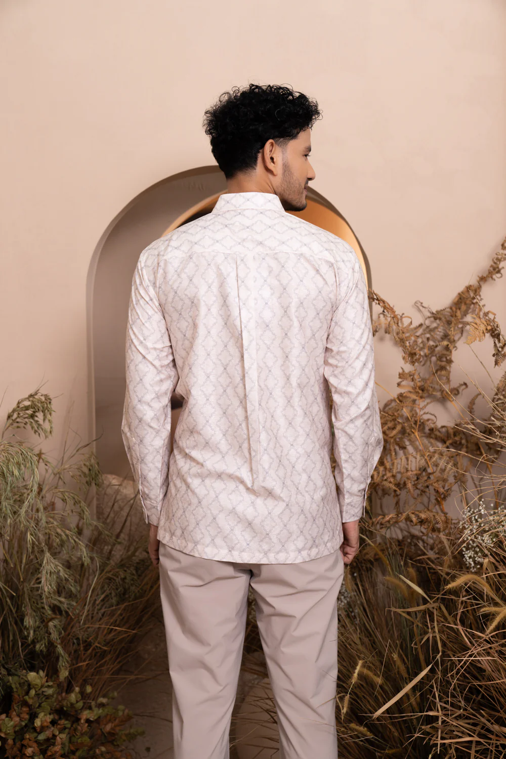 Mariri Long Shirt Men Serene Azure - Image 3
