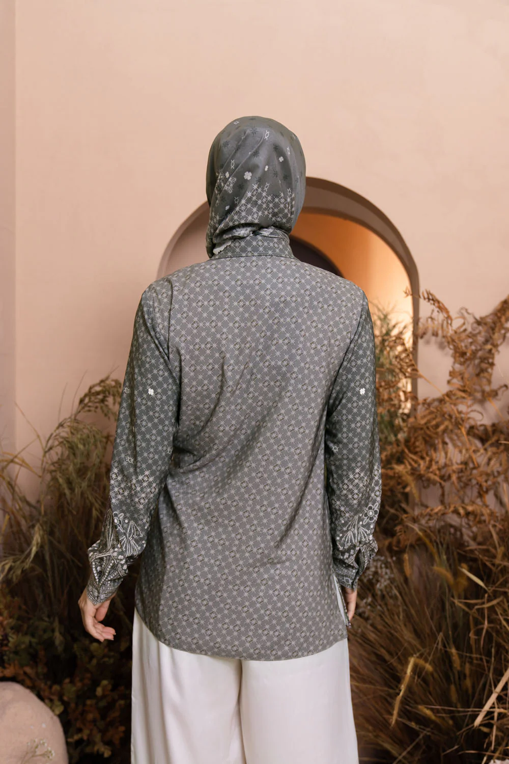 Senggala Shirt Seagrass Twill - Image 4