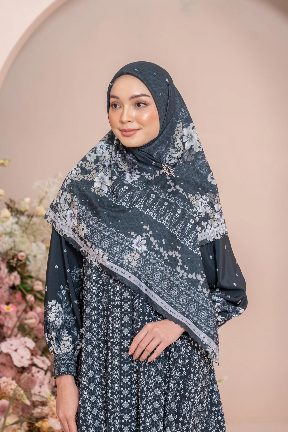 Rissa Blouse Set Syar'i Nightfall Gleam - Image 5