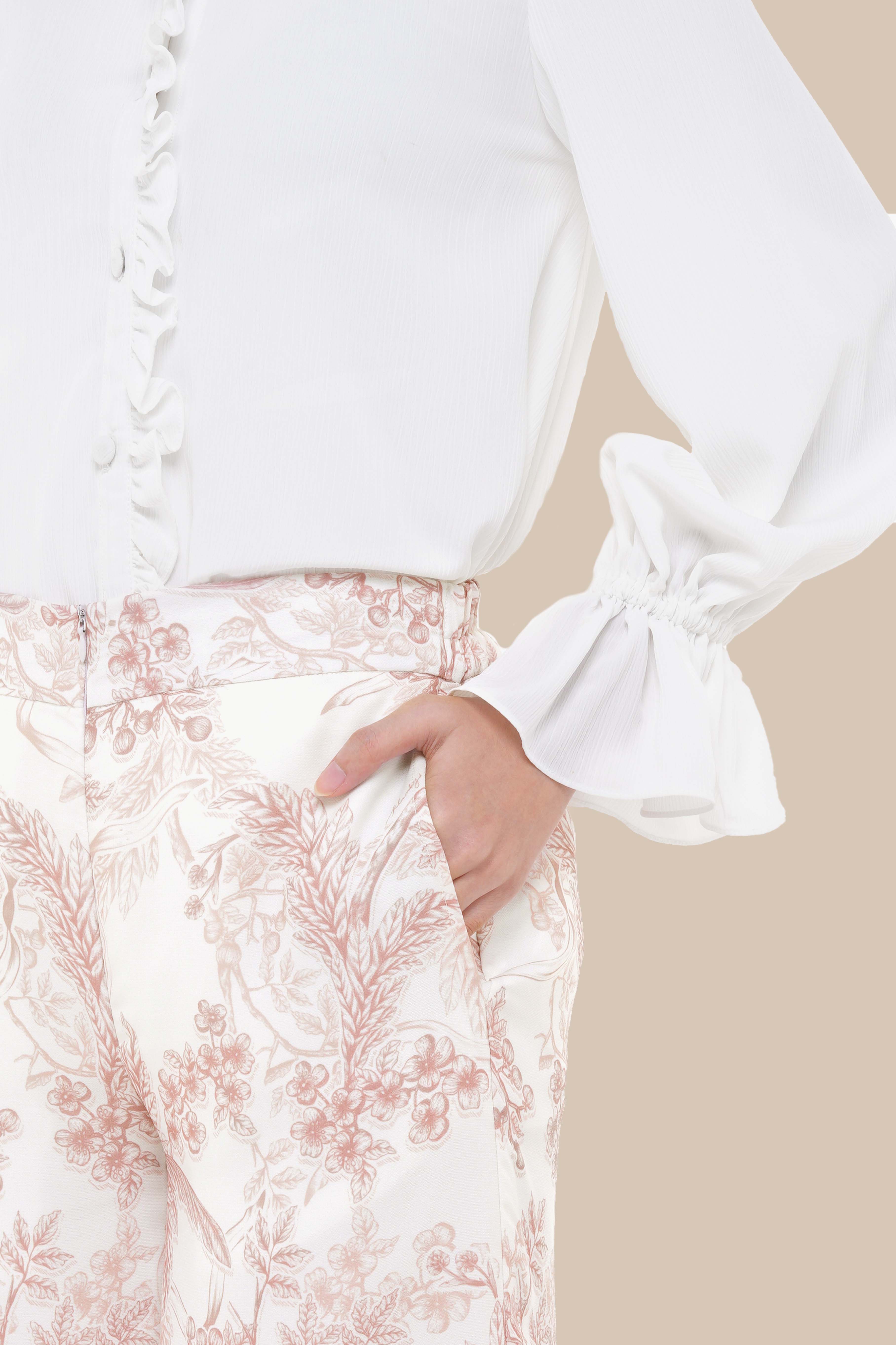 Ruby Wide Pants (Minor) Rosie Blush - Image 4