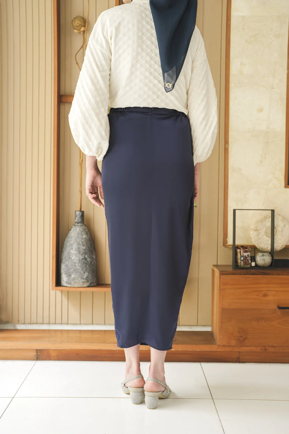 Shala Skirt (Minor) Royal Navy - Image 7